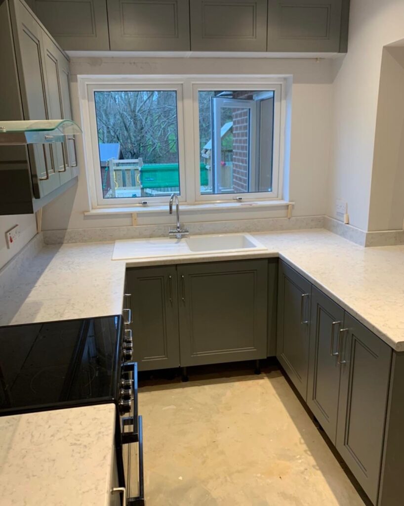 Sunroom/kitchen extension Maypole Construction